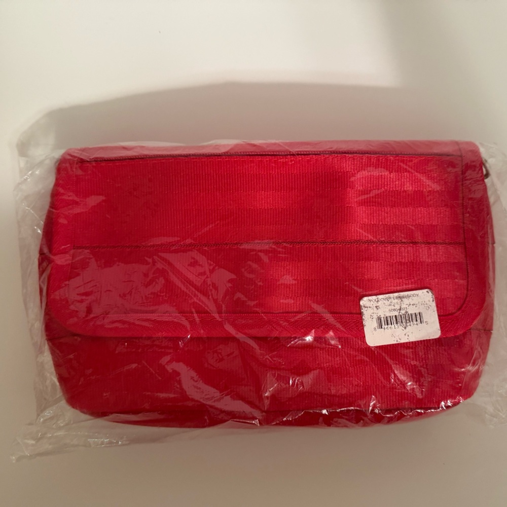 Harveys Scarlet Foldover Crossbody